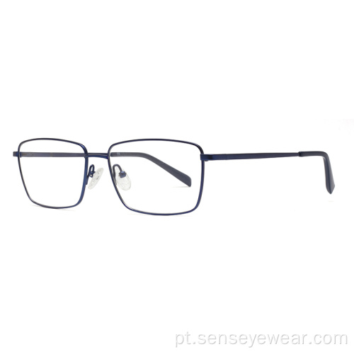 Vintage Unisex Titanium Óptica Óculos Quadro Eyewear